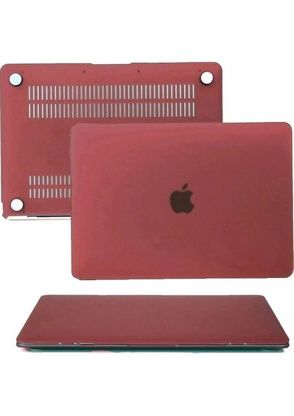 Macbook New Pro 13 M1 M2 2016-2019 A1706/A1708/A1989/A2159 Kapak Koruma Kılıf + Klavye ve Ekram Koruyucu Set