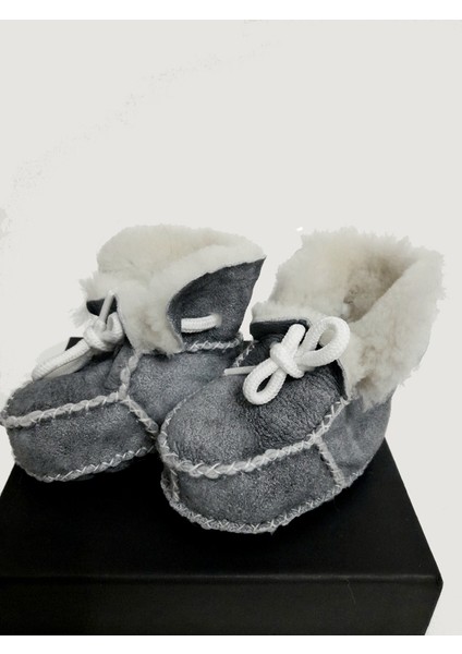 Bebek Deri Bağcıklı Bebek Ilk Adım Ayakkabısı Patiği NG3025 modelleri