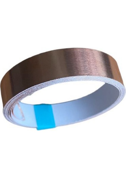 Bakır Folyo Iletken Bant - 10 mm x 1 Metre -- Akrilik Yapışkanlı fiyatları