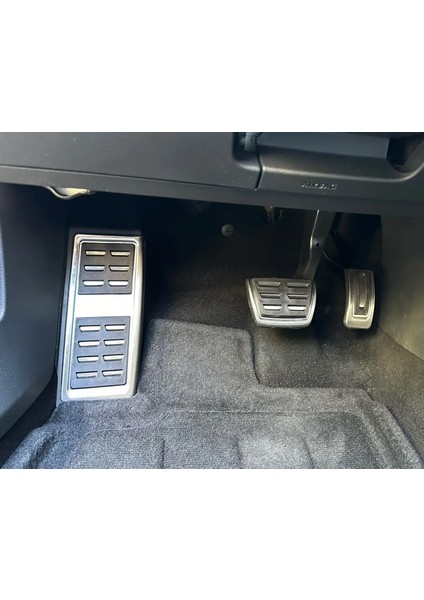 Skoda Rapid Otomatik Vites Pedal Seti - Skoda Rapid Krom Pedal Otomatik