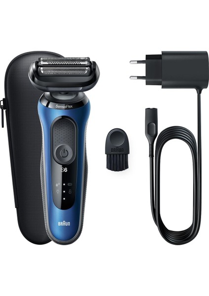 Yeni Seri 6 B1000S Kablosuz Tıraş Makinesi, Autosense, Sensoflex, Easyclick, Islak & Kuru