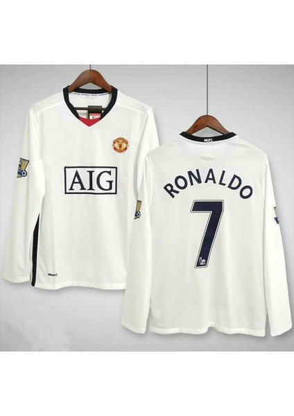 Manchester United 2008/2009 Sezonu Cristiano Ronaldo Nostalji Forması