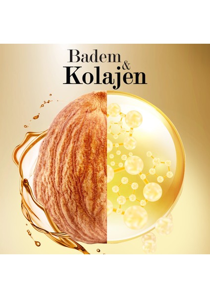 Saç Kremi 500 ml Kolajen & Badem x 2 Adet