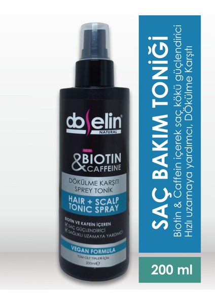 Biotin & Caffeine Saç Toniği 200 ml