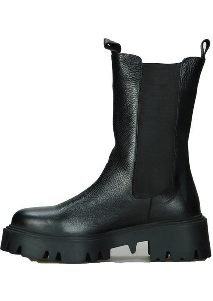 Hammerjack 455 2117-Z Lenka Z Siyah Flooter Kadın Bot