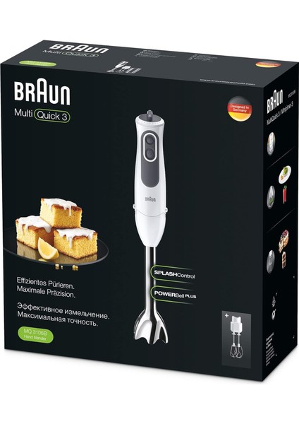 Multiquick 750W, El Blenderi