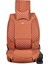ford Escort Uyumlu Yarı Deri Oto Koltuk Kılıfı Ön/arka Tam Set (Aqua Seri) Tarçın 4