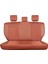Seat Ateca Uyumlu Yarı Deri Oto Koltuk Kılıfı Ön/arka Tam Set (Aqua Seri) Tarçın 2