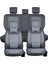 hyundai Getz Uyumlu Yarı Deri Oto Koltuk Kılıfı Ön/arka Tam Set (Aqua Seri) Füme 3