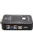 USB Kvm Switch Switcher 2 Port VGA Svga Switch Box USB 2.0 Mouse Klavye 1920X1440 Switch Box (Yurt Dışından) 2