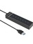 USB Hub, 7 Bağlantı Noktalı USB 3.0 Hub LED Taşınabilir Yüksek Hızlı Uyumlu, Mini/pro, Surface Pro, Pc ve Dizüstü Bilgisayar (Yurt Dışından) 3