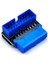 USB Başlık Adaptörü Usb3.2 Gen1 19PIN/20PIN Soket 90 Derece Direksiyon Dirsek Dönüştürücü Dıy Masaüstü Anakart A (Yurt Dışından) 1