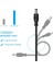 USB Dc Güç Kablosu Şarj Kablosu Dc Adaptörü 12 Seçilebilir Adaptör Fişli Düzenlenmiş Anahtarlama Güç Kaynağı (Yurt Dışından) 4