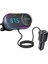 Araç Bluetooth Fm Verici Adaptörü, Araç Radyosu Bluetooth Hand-Free Arama, PD30W Qc3.0 Hızlı Şarj, Gürültü Engelleme (Yurt Dışından) 1