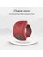 Mini Dijital LCD Elektronik Parmak Yüzük El Taksitli Sayacı 6 Haneli Şarj Edilebilir Sayaçlar Clicker-Red (Yurt Dışından) 3