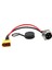 Qs-S4 72V Thumb Throttle LCD Ekran Metre + -60 Kablo Sadece Sıfır 11X Elektrikli Scooter 6pın Ekran Aksesuarları (Yurt Dışından) 1