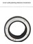 Crx- Contarex Bull-Eye Lens - Fotoğraf Makinesi Için Lens Adaptör Halkası (Yurt Dışından) 3