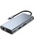 11'i 1 USB C Hub Yerleştirme Istasyonu, 4K Uyumlu, Vga, USB 3.0 Bağlantı Noktası, C Tipi Pd, RJ45 Ethernet, Sd / Tf Kart Okuyucu (Yurt Dışından) 1