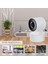 Wifi Tuya Akıllı Ev Sallayarak Kafa Makinesi Hareket Algılama Gece Görüş Fonksiyonu 1080P Kablosuz Güvenlik Kamera Abd Plug (Yurt Dışından) 2