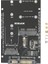 M.2 Ngff Msata Ssd'den 2.5 Inç Sata 3.0 Adaptörüne 2'si 1 Arada Dönüştürücü Kartı Pc Dizüstü Için (Yurt Dışından) 2