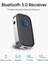 Mikrofonlu Bluetooth Alıcısı Aux Araç Ses Adaptörü 3.5mm Kablosuz Bluetooth 5.0 Ses Dönüştürücü (Yurt Dışından) 3