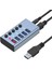 5 Bağlantı Noktalı Usb3.0 Bölücü Bilgisayar Genişletici USB Hub 2.4A Hızlı Şarj Bağlantı Noktası Harici 12V Güç Kaynağı - Ab Tak (Yurt Dışından) 1