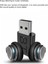Bluetooth 5.0 Verici Alıcı Mini 3.5 mm Jack Aux Ses Kablosuz Adaptör LED Göstergesi 2ın1 Araç Kiti USB Adaptörü (Yurt Dışından) 4