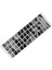 Beyaz Harfler Fransız Azerty Klavye Sticker Dizüstü Pc Için Kapak Siyah (Yurt Dışından) 2