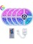 2835 Rgb Işık Şeridi 20M Esnek LED Işık Şeridi, 44 Tuşlu Uzaktan Kumanda + Denetleyici Günü Için Yatak Odası (Yurt Dışından) 2