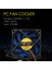 12V Dc 32 70MM 4-Pin Bilgisayar Kasası Cfm Pwm Cpu Pc Fanı Mavi ve Siyah (Yurt Dışından) 3