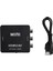 Mını - 3rca Cvbs Kompozit Video Av Dönüştürücü Adaptör Tv Ps3 Vcr DVD Siyah (Yurt Dışından) 1