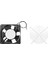 Ac 220-240V 0.14A 120MMX120MM Metal Bilgisayar Cpu Fanı Siyah (Yurt Dışından) 1
