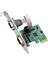 Pcie'den Iki Seri Bağlantı Noktasına RS232 Arayüzü Endüstriyel Kontrol Bilgisayarı Genişletme Kartı Adaptörü Bilgisayar Pcı-E Seri Kartı (Yurt Dışından) 1