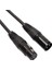 Mikrofon Kablosu 10FT Xlr Kablosu Sahne Işık Kablosu Tel 3 Pin Erkek - Dişi Konnektör Mikrofonlar ve Sahne Işıkları Için (Yurt Dışından) 3