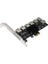 7 Port Pcıe Yükseltici Kart Pcıe Adaptör Kartı Pci Express Çarpan Hub Pcıe 1x Adaptörü Btc Madencilik Genişletme Kartı (Yurt Dışından) 1
