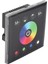 DC12V-24V Rgb / Rgbw Duvara Monte Denetleyici Cam Panel LED Şeritler Için Dimmer Lamba Siyah (Yurt Dışından) 4