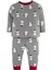 Unixes Kardan Adam Pamuk&cotton Yılbaşı Çocuk Pijama Takımı 1