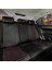 Nissan Qashqai Uyumlu Deri Oto Koltuk Kılıfı Ön-Arka 5li Set Special Seri Siyah-Kırmızı 2