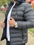 Erkek Kapşonlu Şişme Mont Puffer1 1