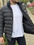 Erkek Kapşonlu Şişme Mont Puffer1 3