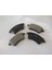 Suzukı Sx4- 07/13; Ön Fren Balatası 1,5/1,6/1,9/2,0 (Kablosuz)(Disk) (131,6X57X15,5)(BRAMAX) 3