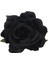 Ipek Çiçek Saç Klipsi Broş Düğün Korsaj Çiçek Klipsi 8cm Broş Aksesuarı - Siyah (Yurt Dışından) 1
