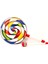 Orff Instruments 2 Paket Lolipop Davul 6 Inç Dans Sahne Vurmalı Çalgılar El Davul Okul Öncesi Eğitim Oyuncaklar (Yurt Dışından) 5