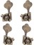 Gitar Vintage Açık Akort Anahtar Kazıklar Makine Kafaları Tunerler 2L2R 4 Strings Bas Bronz (Yurt Dışından) 1