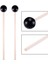 2 Çift Kauçuk Baget Vurmalı Çalgı Parçaları Ksilofon/marimba Tokmaklar Çekiç-3 Kauçuk Kafa (Yurt Dışından) 3