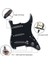 Kablolu St Pickguard Sss 3 Tek Bobinli Manyetikler Standart Gitar Parçaları Için Ayarlanabilir Vidalar, Siyah (Yurt Dışından) 4