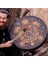 Şamanik Davullar, Bagetli 10 Inçlik Ağaç Dekoratif Tasarım, Ruhsal Müzik Için Ses Şifacı Şamanik Davullar (Yurt Dışından) 5
