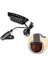Akustik Gitar Için Aktif Güç Kayışı Uç Pim Jakı ile -85 Siyah 6 Delikli Soundhole Alıcısı (Yurt Dışından) 4