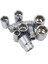 10 - 19 mm 3/8" 10 Parça Raylı Lokma Anahtar Takımı C12-RH10 3