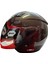 Sw 700 Motosiklet Kahverengi Yarım Kask 3